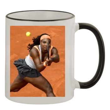 Serena Williams 11oz Colored Rim & Handle Mug