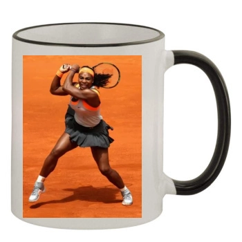 Serena Williams 11oz Colored Rim & Handle Mug