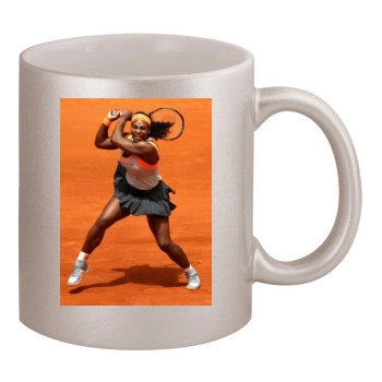 Serena Williams 11oz Metallic Silver Mug