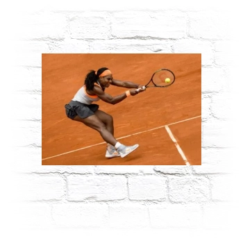 Serena Williams Metal Wall Art