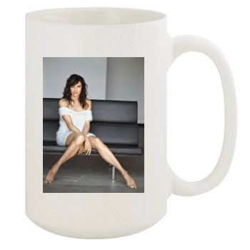 Famke Janssen 15oz White Mug