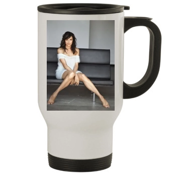 Famke Janssen Stainless Steel Travel Mug