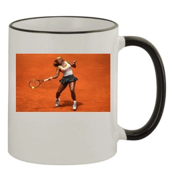 Serena Williams 11oz Colored Rim & Handle Mug