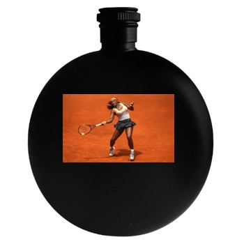 Serena Williams Round Flask