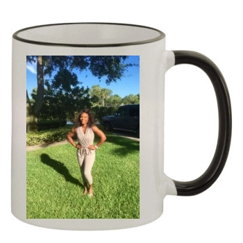 Serena Williams 11oz Colored Rim & Handle Mug