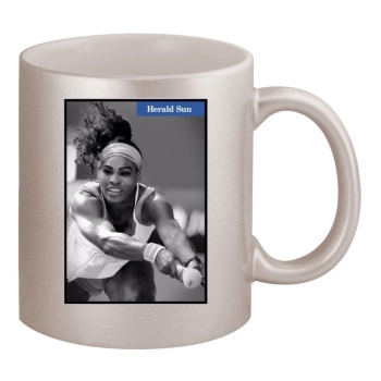 Serena Williams 11oz Metallic Silver Mug