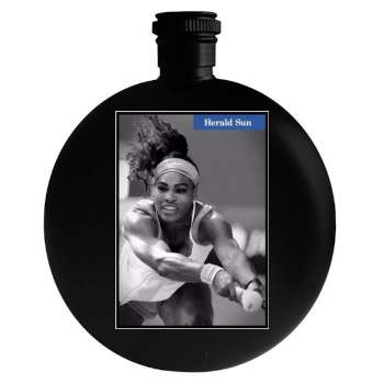 Serena Williams Round Flask