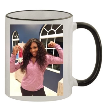 Serena Williams 11oz Colored Rim & Handle Mug