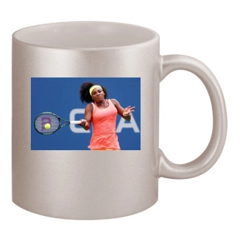 Serena Williams 11oz Metallic Silver Mug