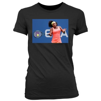 Serena Williams Women's Junior Cut Crewneck T-Shirt