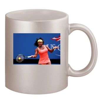 Serena Williams 11oz Metallic Silver Mug