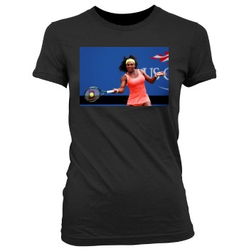 Serena Williams Women's Junior Cut Crewneck T-Shirt