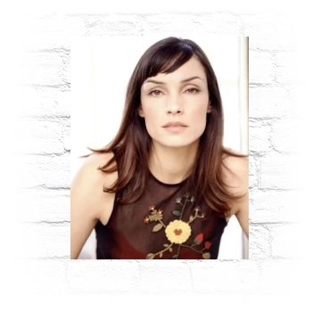 Famke Janssen Metal Wall Art