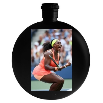 Serena Williams Round Flask