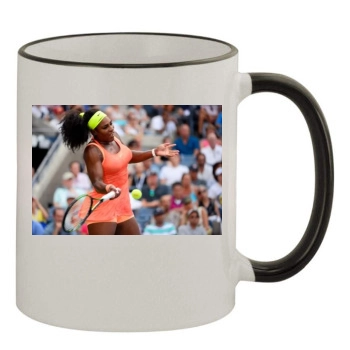 Serena Williams 11oz Colored Rim & Handle Mug