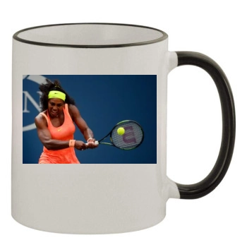 Serena Williams 11oz Colored Rim & Handle Mug