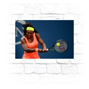 Serena Williams Metal Wall Art