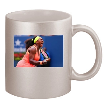 Serena Williams 11oz Metallic Silver Mug