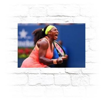 Serena Williams Metal Wall Art