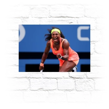 Serena Williams Metal Wall Art