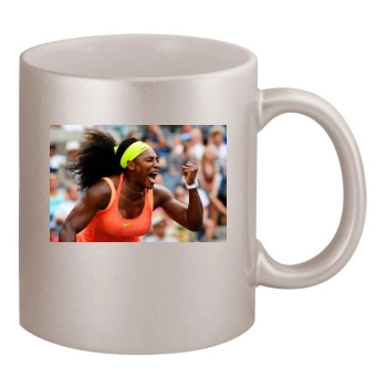 Serena Williams 11oz Metallic Silver Mug