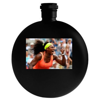 Serena Williams Round Flask