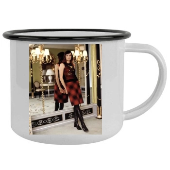 Famke Janssen Camping Mug