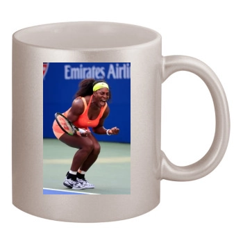 Serena Williams 11oz Metallic Silver Mug