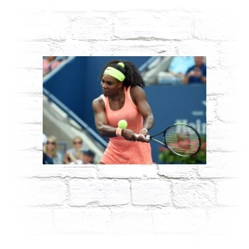 Serena Williams Metal Wall Art