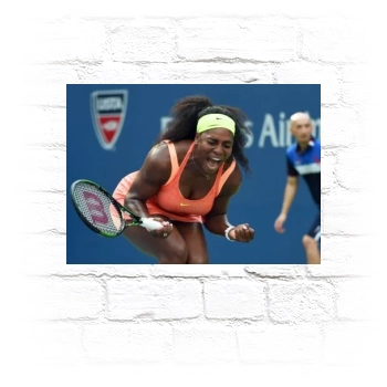 Serena Williams Metal Wall Art