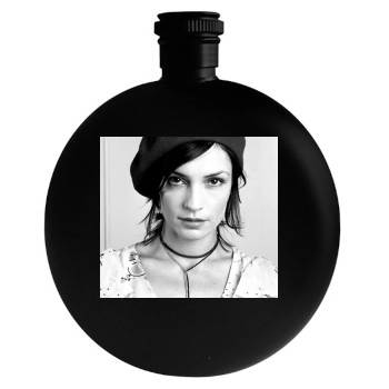 Famke Janssen Round Flask