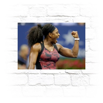 Serena Williams Metal Wall Art