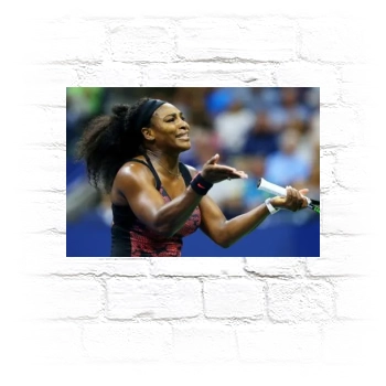 Serena Williams Metal Wall Art