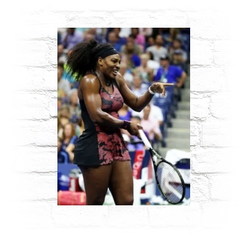 Serena Williams Metal Wall Art