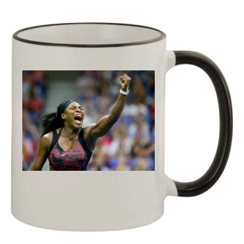 Serena Williams 11oz Colored Rim & Handle Mug