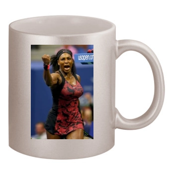 Serena Williams 11oz Metallic Silver Mug