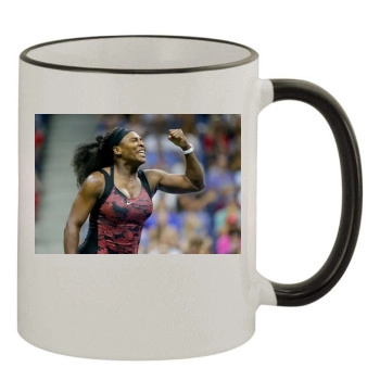 Serena Williams 11oz Colored Rim & Handle Mug