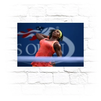 Serena Williams Metal Wall Art