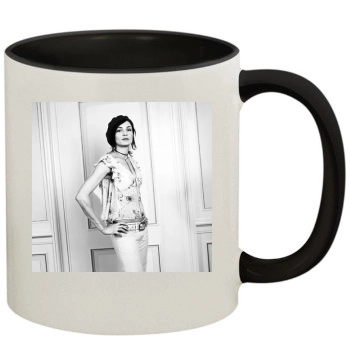 Famke Janssen 11oz Colored Inner & Handle Mug