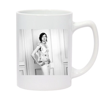 Famke Janssen 14oz White Statesman Mug