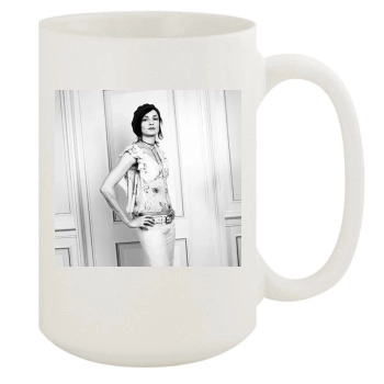 Famke Janssen 15oz White Mug