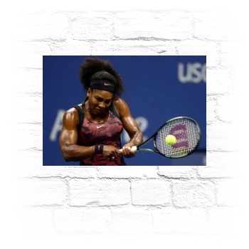 Serena Williams Metal Wall Art