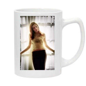 Famke Janssen 14oz White Statesman Mug