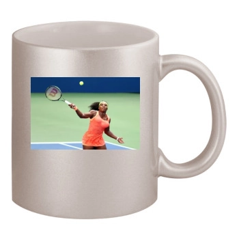 Serena Williams 11oz Metallic Silver Mug