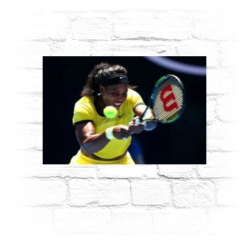 Serena Williams Metal Wall Art