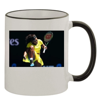 Serena Williams 11oz Colored Rim & Handle Mug