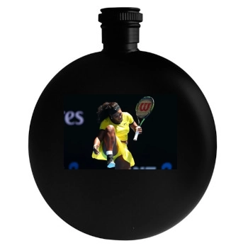 Serena Williams Round Flask