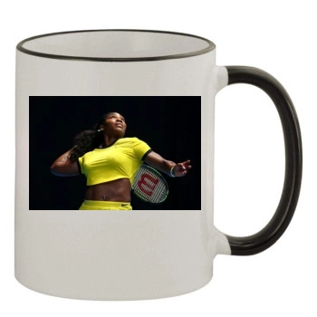 Serena Williams 11oz Colored Rim & Handle Mug