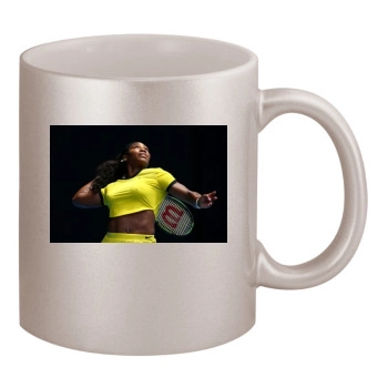 Serena Williams 11oz Metallic Silver Mug