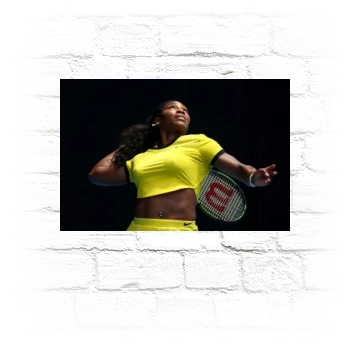 Serena Williams Metal Wall Art